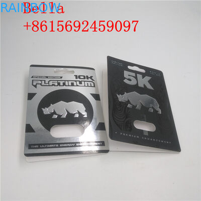 Emballage de carte de boursouflure de pilule de sexe de Hardsteel EXtacy