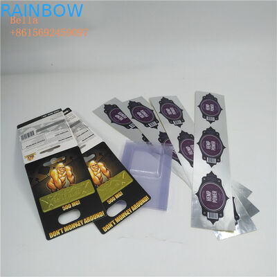 Sachets en matière plastique de petite taille empaquetant la catégorie comestible pour de fines herbes/pilules