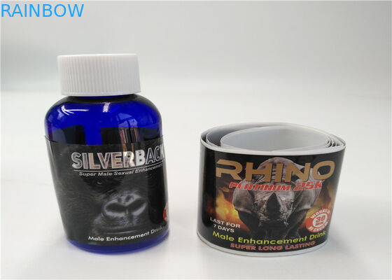 Labels imperméables de douille de rétrécissement de l'ANIMAL FAMILIER/PVC