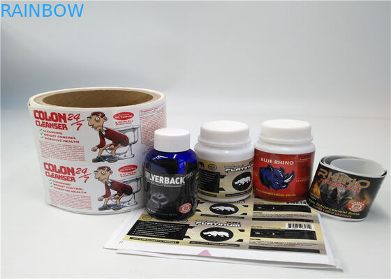 Labels imperméables de douille de rétrécissement de l'ANIMAL FAMILIER/PVC