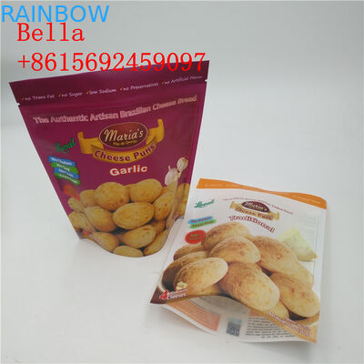 Résistance zip-lock de piqûre de preuve de lumière d'emballage de sac de casse-croûte de finition de Matt