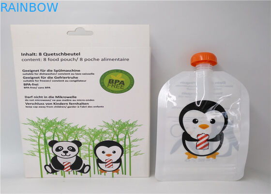 Sac liquide transparent de bec pour la boisson/l'emballage boissons d'énergie