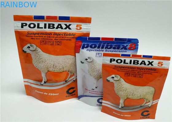 Poche lyophilisée d'aliment pour animaux familiers