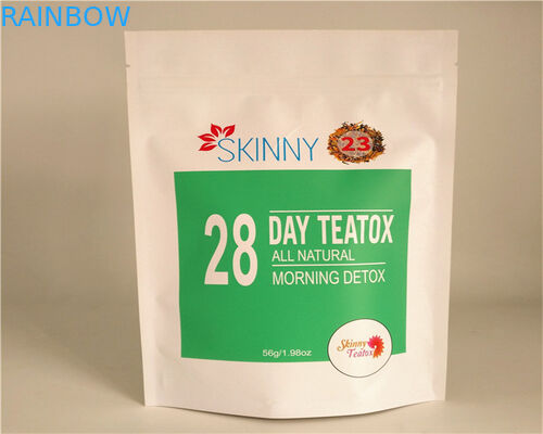 L'espace libre de partie antérieure a adapté des sacs en papier aux besoins du client pour la poudre/sucrerie/café