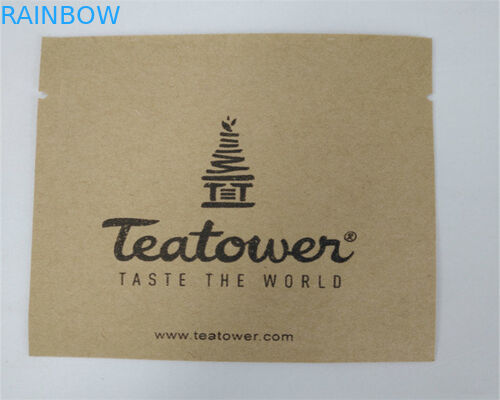 L'espace libre de partie antérieure a adapté des sacs en papier aux besoins du client pour la poudre/sucrerie/café