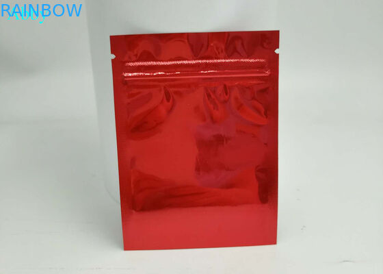 Sachets en matière plastique de forme plate empaquetant la catégorie sûre de nourriture avec des entailles de larme