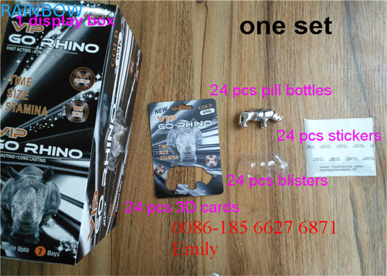 Emballage matériel de papier de carte de boursouflure pour toutes les capsules de puissance de pénis de la nature FX9000