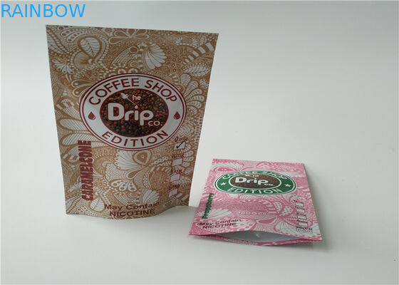 Matériel mat de empaquetage de l'encens de fines herbes OPP de papier d'aluminium avec la couleur transparente