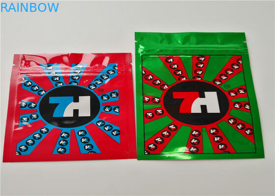 Matériel mat de empaquetage de l'encens de fines herbes OPP de papier d'aluminium avec la couleur transparente