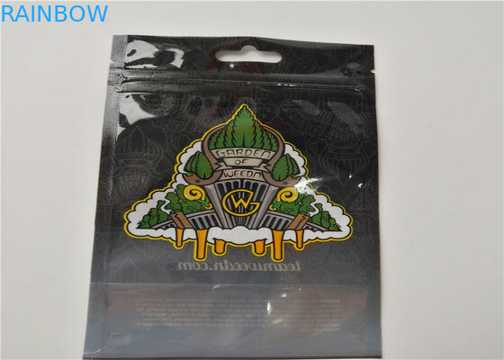 Matériel mat de empaquetage de l'encens de fines herbes OPP de papier d'aluminium avec la couleur transparente