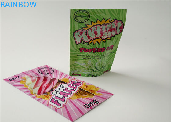 Matériel mat de empaquetage de l'encens de fines herbes OPP de papier d'aluminium avec la couleur transparente