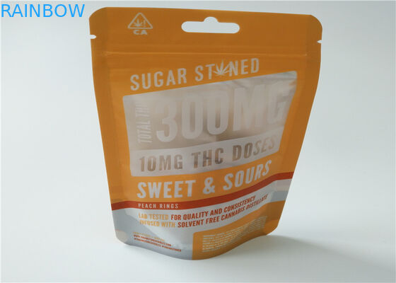 Logo fait sur commande d'emballage de fines herbes de petite taille d'encens imprimé avec la couche en aluminium stratifiée