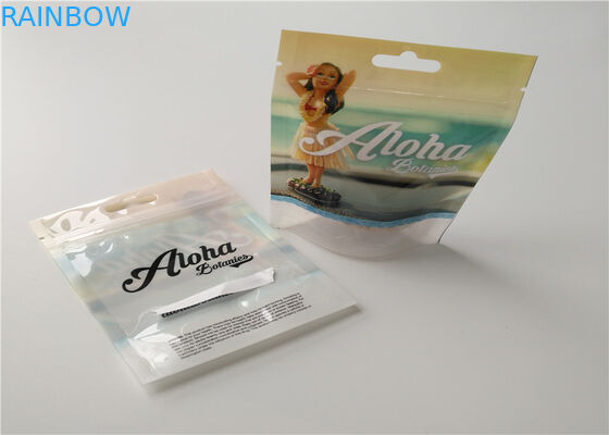 Boutonnez l'impression de fines herbes de gravure d'emballage d'encens de fermeture avec le joint hermétique de tirette