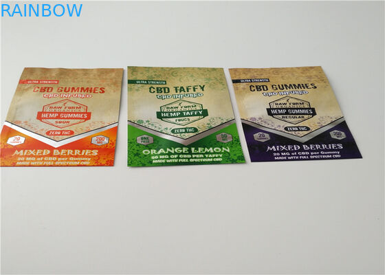 Finissage mat de empaquetage d'encens de fines herbes de renforceur de rhinocéros avec du Re - tirette fermable