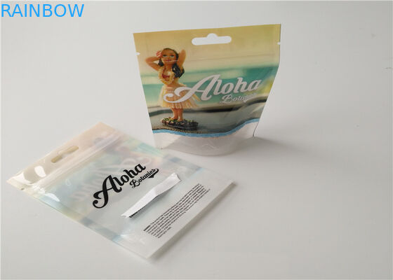 Emballage de fines herbes rescellable d'encens de THC, sacs en plastique de tirette pour l'emballage de pilule