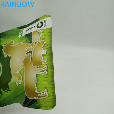 La couleur d'impression tiennent des poches pour l'emballage alimentaire de poulet/canard/vache