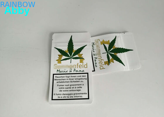 Le papier d'aluminium de Matt d'or d'impression met en sac le gousset 10000 MOQ de côté de barrière de gaz