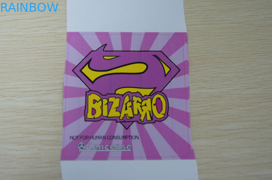 La tirette en plastique non-toxique met en sac pour l'ours gommeux/emballage gommeux de sucrerie