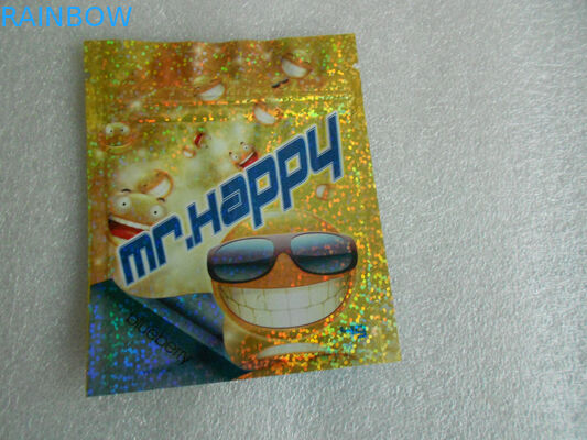 La tirette en plastique de catégorie comestible met en sac 8 couleurs pour le produit de CBD 46 * 33 * 30cm