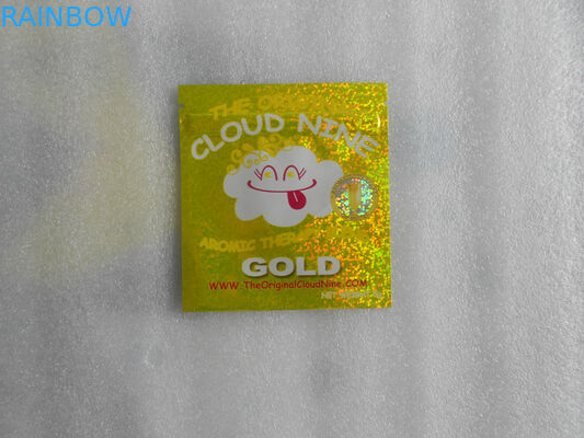 Emballage de fines herbes d'encens de logo d'OEM avec la manipulation de estampillage chaude de surface