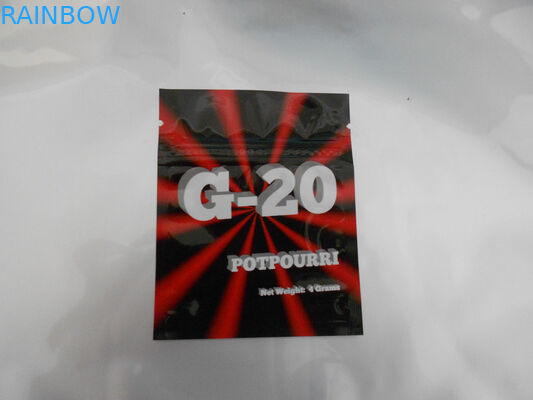Empaquetage de fines herbes auto-adhésif d'encens favorable à l'environnement pour des capsules de CBD