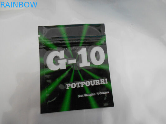 Empaquetage de fines herbes auto-adhésif d'encens favorable à l'environnement pour des capsules de CBD