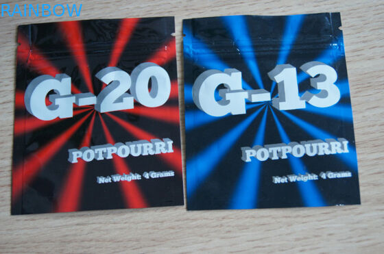 Empaquetage de fines herbes auto-adhésif d'encens favorable à l'environnement pour des capsules de CBD
