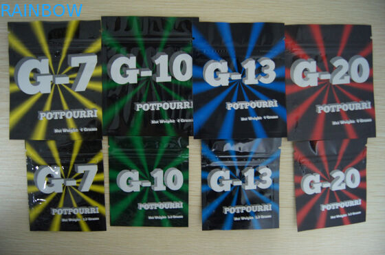 Empaquetage de fines herbes auto-adhésif d'encens favorable à l'environnement pour des capsules de CBD