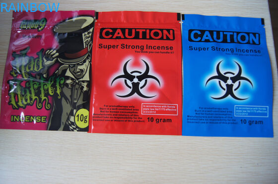 Matériels stratifiés tiennent l'impression de rotogravure de poche avec le trou rond de coup