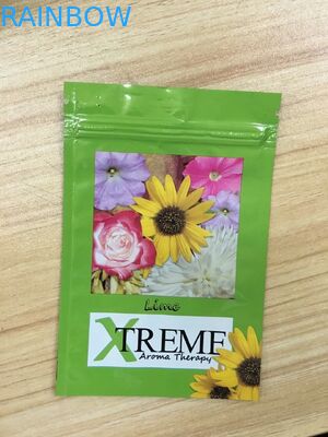 Emballage de fines herbes d'encens de fleur de CBD, sacs médicaux de papier d'aluminium avec huit couleurs