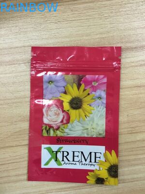 Emballage de fines herbes d'encens de fleur de CBD, sacs médicaux de papier d'aluminium avec huit couleurs