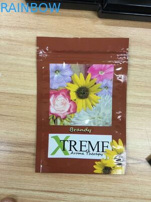 Emballage de fines herbes d'encens de fleur de CBD, sacs médicaux de papier d'aluminium avec huit couleurs