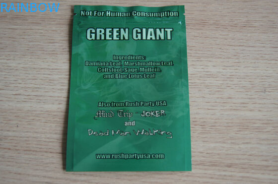 Encens de fines herbes avant clair empaquetant le logo fait sur commande recyclable pour le congé de tabac