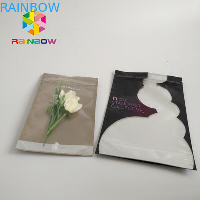 La fenêtre claire tiennent des sacs de poche pour la nourriture/sucrerie/café 10000 MOQ