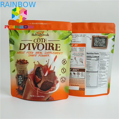 Le papier d'aluminium stratifié brillant met en sac 100mircon pour des biscuits de cuisson de sucre