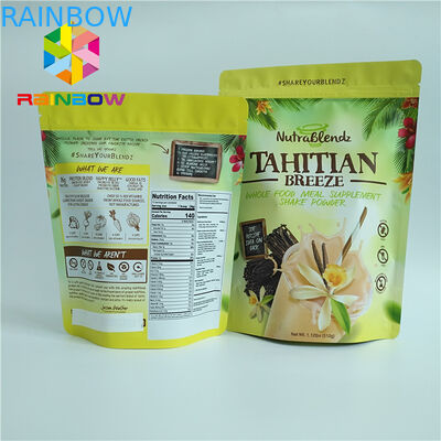 Le papier d'aluminium stratifié brillant met en sac 100mircon pour des biscuits de cuisson de sucre