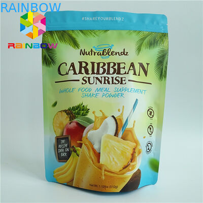 Le papier d'aluminium stratifié brillant met en sac 100mircon pour des biscuits de cuisson de sucre