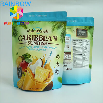 Le papier d'aluminium stratifié brillant met en sac 100mircon pour des biscuits de cuisson de sucre