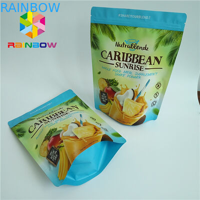 Le papier d'aluminium stratifié brillant met en sac 100mircon pour des biscuits de cuisson de sucre