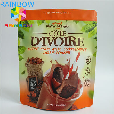 Le papier d'aluminium stratifié brillant met en sac 100mircon pour des biscuits de cuisson de sucre