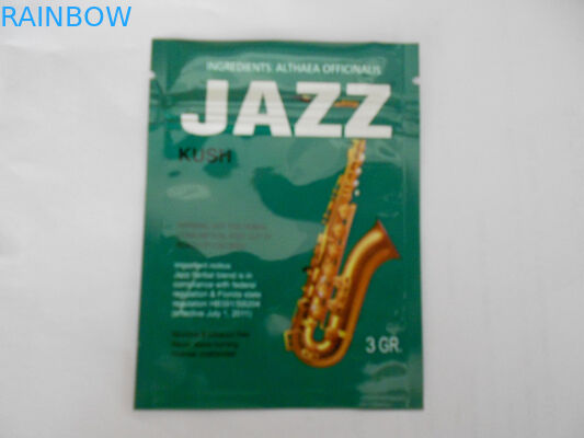 Sacs en plastique de tirette de sachet de paquet avec le matériel de catégorie comestible avec la couleur de CMYK