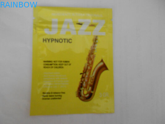 Sacs en plastique de tirette de sachet de paquet avec le matériel de catégorie comestible avec la couleur de CMYK