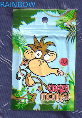 la tirette 40mg en plastique met en sac l'air d'estampillage d'or - barrière épaisseur de 100 microns