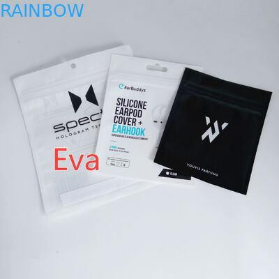 Sacs scellés par plastique accrochants de trou pour l'empaquetage de chargeurs de voiture de mur d'USB