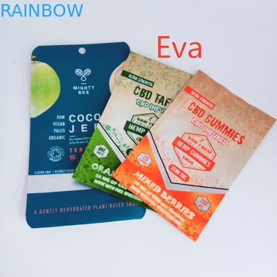 La coutume de tirette de Mylar a imprimé le plastique pur de sacs de casse-croûte pour la secousse/fruits secs de noix de coco