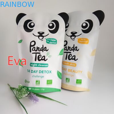 La tirette rescellable se tiennent met en sac le fond plat pour l'emballage d'alimentation des animaux