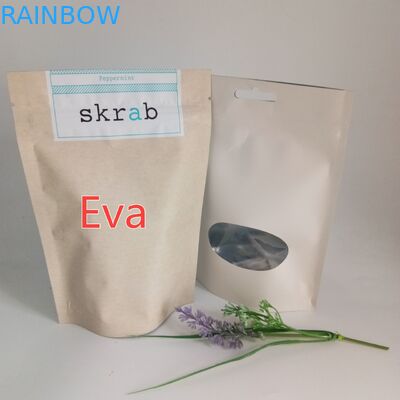 La tirette rescellable se tiennent met en sac le fond plat pour l'emballage d'alimentation des animaux