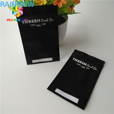 Les sachets en matière plastique de fenêtre claire empaquetant la résistance forte de gel avec s'éteignent trou