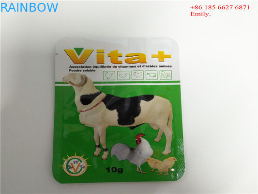 Huit - le joint latéral tiennent le matériel de Mopp de sacs de poche pour l'emballage alimentaire d'animal familier