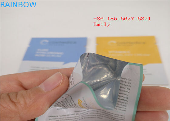 Sac cosmétique d'emballage de masque facial